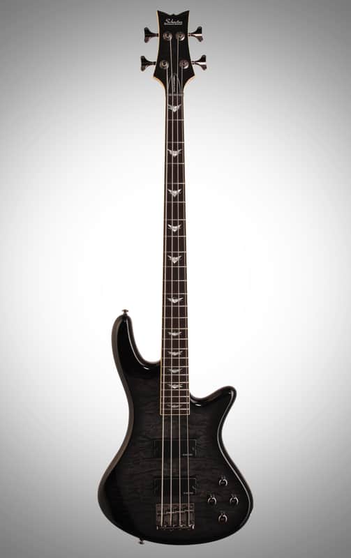 Schecter Stiletto Extreme-4 Active 4-String Bass See-Thru Black