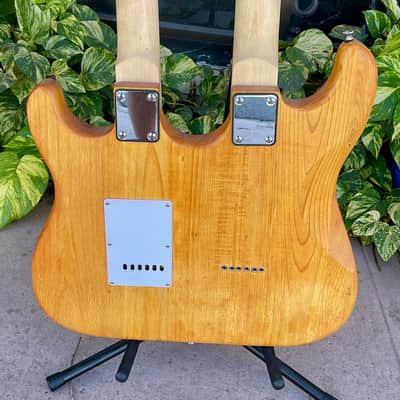 Double Neck Electric Guitar - 6-String and 12-String Necks w/ Padded Gig Bag image 6