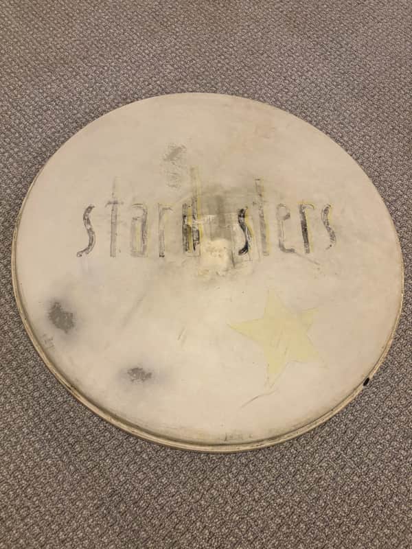 Ludwig 26” Calfskin Drum Heads PAIR (x2) 1946 image 1
