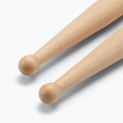 On-Stage Maple Drumstick (SD1 Round Tip) - Single Pair image 2