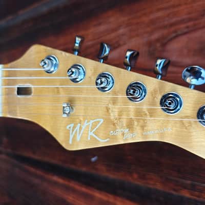 WR Custom Telecaster – Matte Black – Boutique Build – Birdseye Maple Neck – Excellent Condition image 4