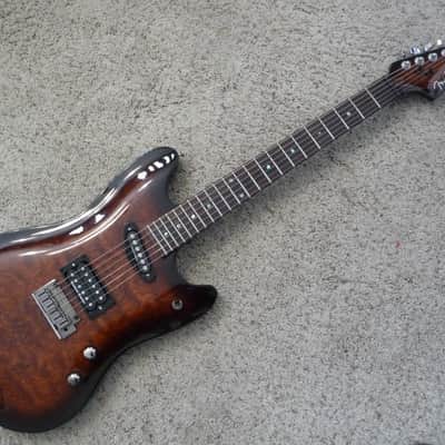 Extremely Rare, Fender Showmaster Cyclone, Korea, Set Neck, Seymour Duncans, Bubinga Wood image 2