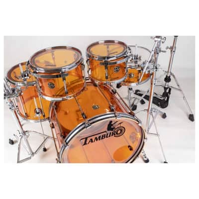 Tamburo Volume 520 - 5 Piece Drum Kit in Acrylic Yellow image 5