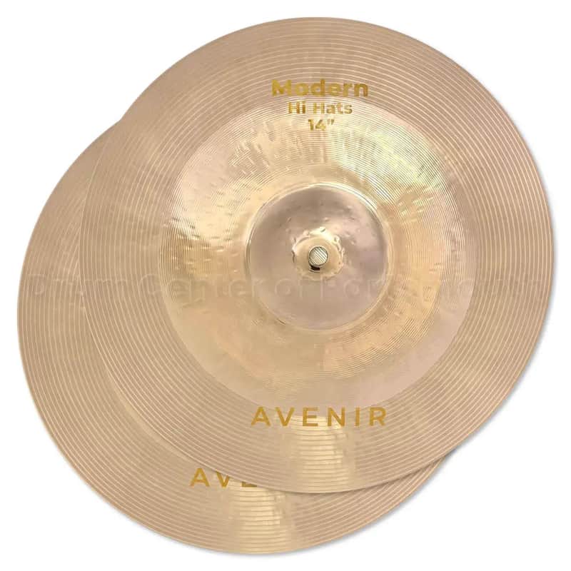 Avenir Modern Hi Hat Cymbals 14" image 1