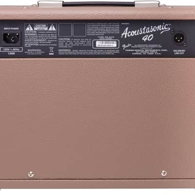 Fender Acoustasonic 40 40-watt Acoustic Combo Amplifier image 4