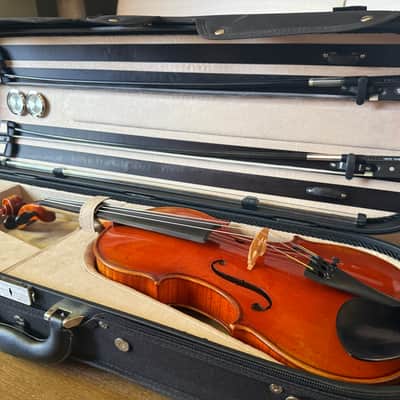 Eastman Albert Nebel VL601 4/4 Violin with Premium Hard Case and 2 Bows– Professionally Serviced/Inspected – $1,595 image 8