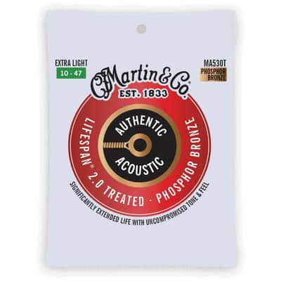 Martin MA530T Authentic Treated, Extra Light, 92/8 image 1