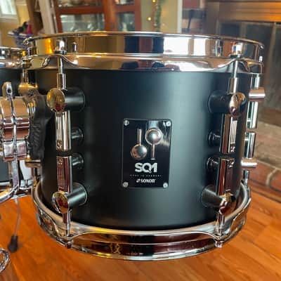 Sonor SQ1 Drum Set - GT Black - 20,10,12,14 used excellent birch made in Germany image 4