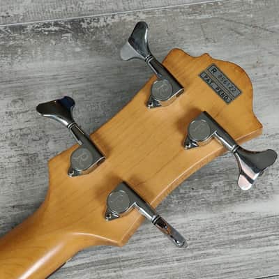 1985 BC Rich Japan NJ Series Mockingbird Bass w/Varitone (Aged White) image 17