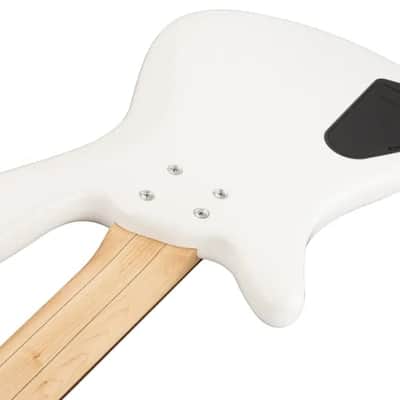 Warwick RockBass Streamer LX, 5-String - Solid White High Polish image 4