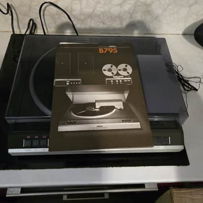 ReVox B795 👉MINT Warranty Rare Vintage Tangential Turntable Vinyl Record Player image 6