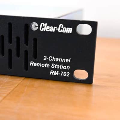Clear-Com RM-702 1RU 2-Channel Remote Station CG01UW0 image 5