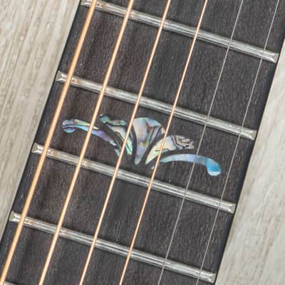 Mint Ovation Limited Celebrity Elite Plus Exotic Acoustic-Electric Guitar, Flamed Eucalyptus, Sunbur image 10