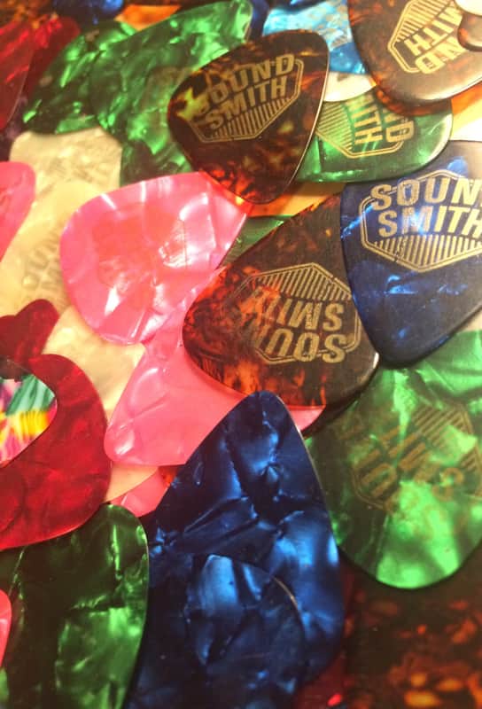 Sound Smith Variety pack of light gauge celluloid picks (12 picks) 2017 Mixed/Various image 1
