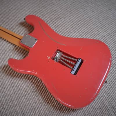 Fender Stratocaster 1957 Reissue Masterbuilt John Cruz Wildwood 10 Fiesta Red image 5