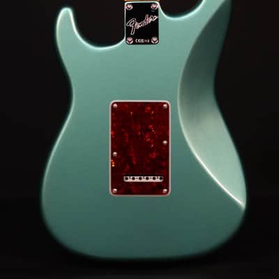 Fender American Pro Classic Stratocaster, Rosewood FB, Faded Sherwood Green Metallic image 3