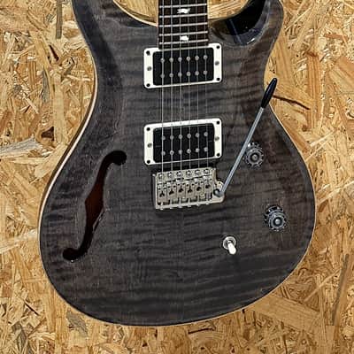 Pre Owned PRS 2021 CE 24 Semi Hollow - Faded Gray Black Inc. Bag image 3