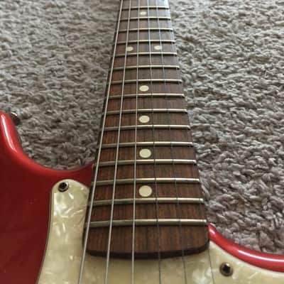 Fender Cyclone Deluxe Series 2006 Candy Apple Red MIM 60th Anniversary Guitar image 7