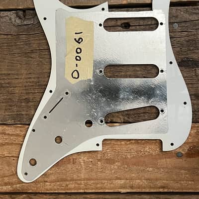 Unbranded Stratocaster Pickguard 2000s Black Pearloid image 2