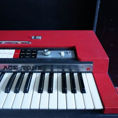 Ace Tone Top-9 Rare Vintage 1969 Combo Organ 240V image 4