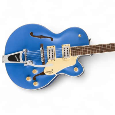 Gretsch G2420T Streamliner™ Hollow Body Electric Guitar with Bigsby®, Laurel Fingerboard, Broad'Tron™ BT-3S Pickups, Fairlane Blue image 4