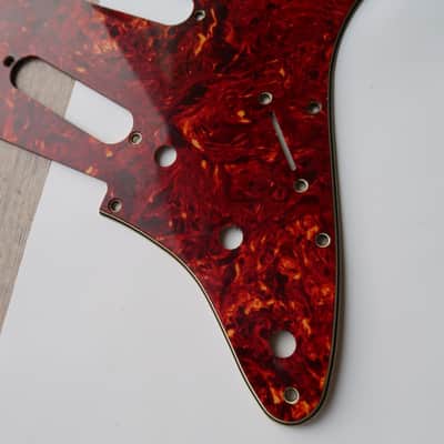 Fender Stratocaster Strat '59 - '62 Tortoise Celluloid   Tortoise RI 60 61 image 15