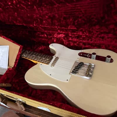 Fender Artist Series Jimmy Page Mirror Telecaster with Rosewood Fretboard 2019 - White Blonde image 18