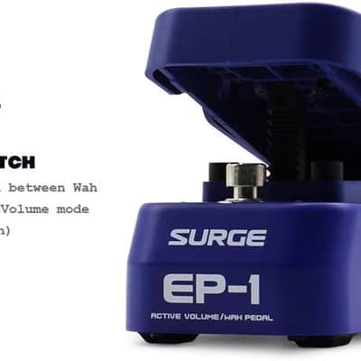 Valeton Surge EP-1 Mini Wah/ Active Volume Pedal (Price includes the import duty for US buyer) image 4