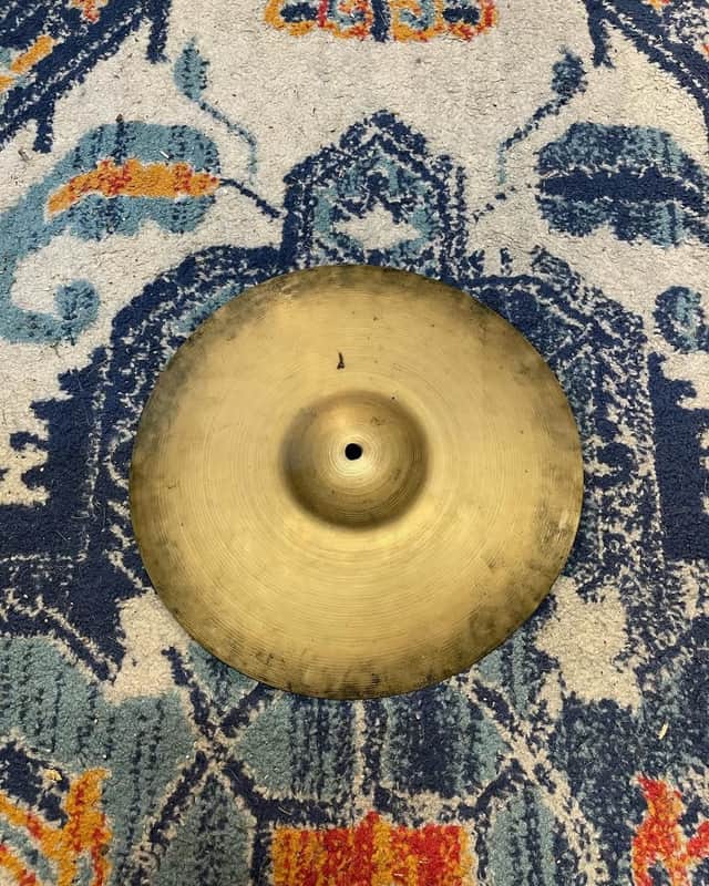 1930s/40s Alezjian 12” Wavey Trap Splash Cymbal 449g image 1