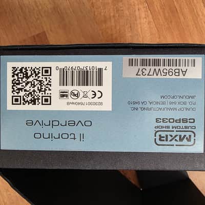 MXR Custom Shop CSP033 il Torino Overdrive 2015 image 3