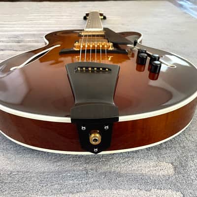 Trenier Custom Jazz Guitar 2008 Dark Sunburst image 5