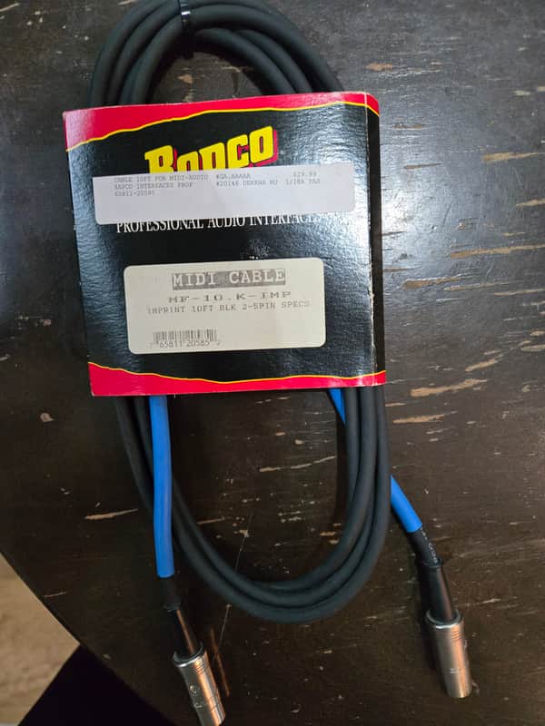 RapCo Imprint 10' Midi Cable Neutrik Ends image 1