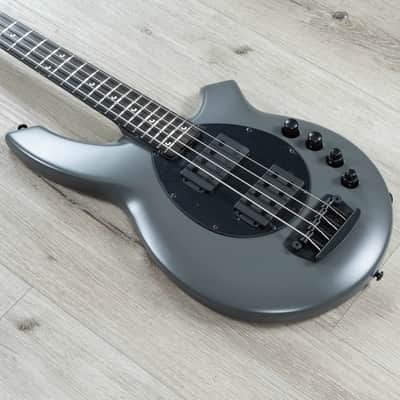 Ernie Ball Music Man Bongo 4 HH Bass, Ebony Fretboard, Titan Gray image 1