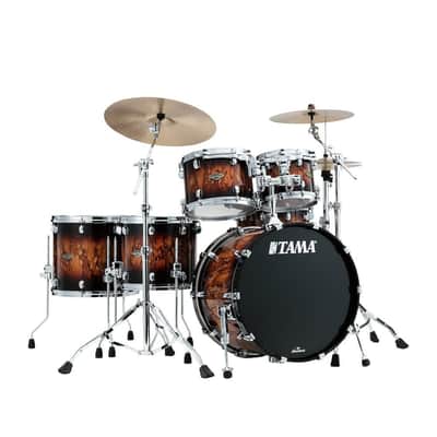 Tama Starclassic Walnut/Birch 5pc Drum Set Molten Brown Burst image 1