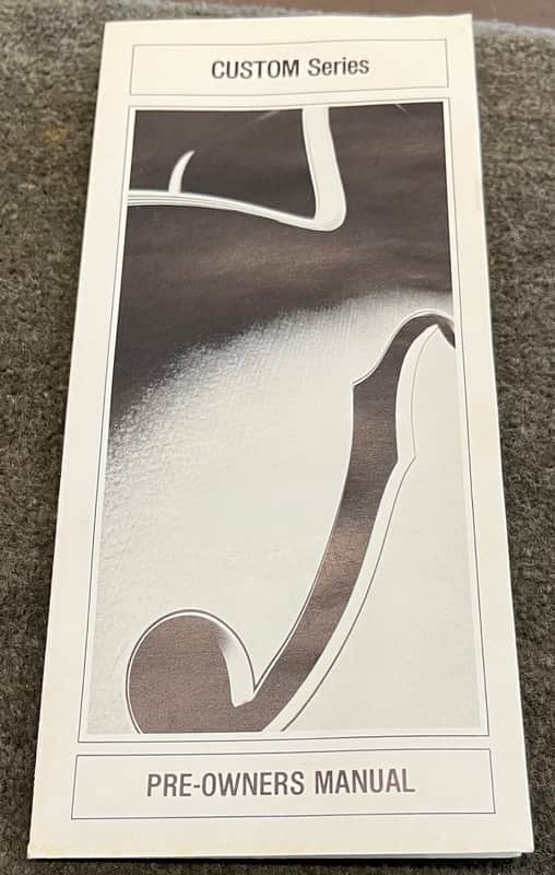 Gibson Custom Series Brochure 1980’s image 1