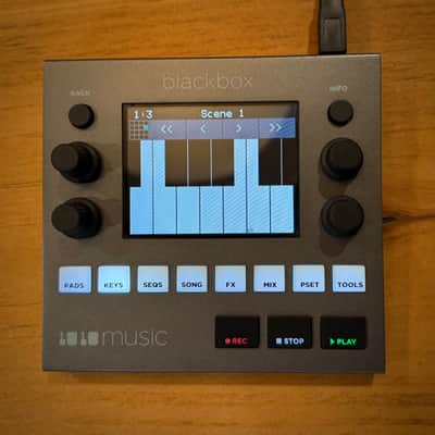 1010 Music Blackbox Desktop Compact Sampling Studio 2016 - Present - Black image 2