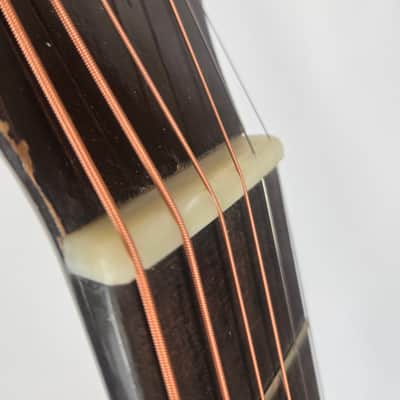 Silvertone Harmony 621 1965 - X-brace Conversion, Neck Reset, Bone Nut & Saddle, Seymour Duncan Maverick Soundhole Pickup image 10