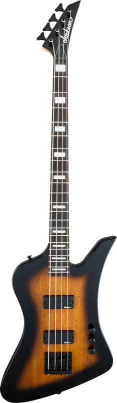 Jackson JS Series Kelly Bird Bass JS2 Tobacco Burst image 1