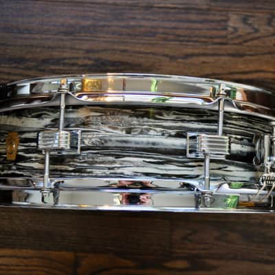 Ludwig Oyster Black Pearl Downbeat 4x14" Snare : 1964 #78989 image 8