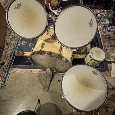 Tama Swingstar MIJ 80s 6-Piece Drum Shell Set - white image 7