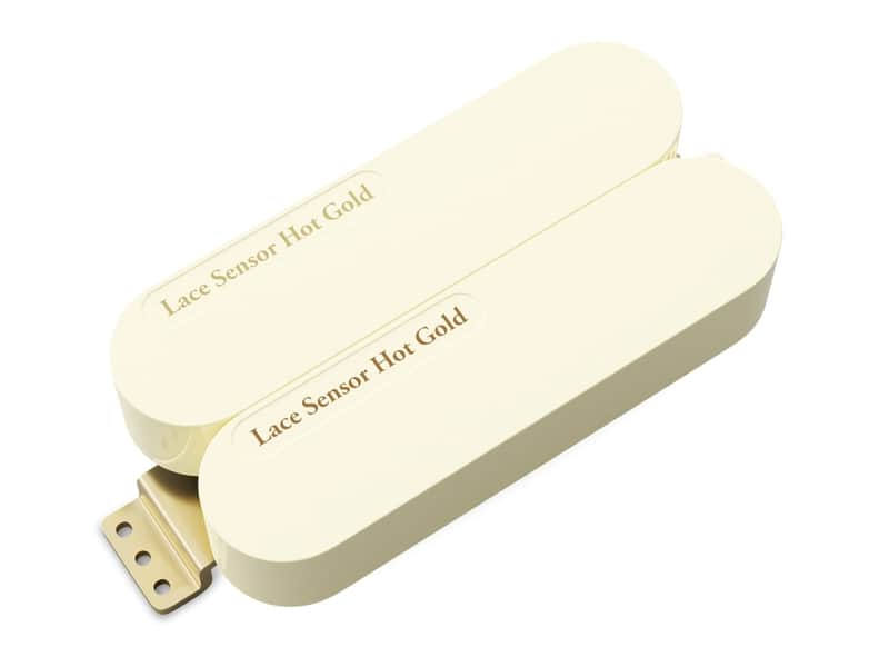 LACE Sensor Hot Gold Dually Humbucker (19.2k) - Cream image 1