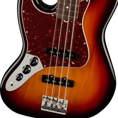 Fender American Professional II Jazz Bass Left-Handed. Rosewood Fingerboard, 3-Color Sunburst image 4