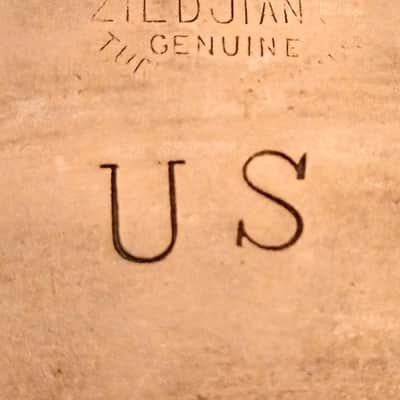 ZILDJIAN (C VIDEO) US MILITARY ISSUE 1950'S HI HATS CYMBALS PAIR FREE SHIP INSURED TO CUSA! image 4