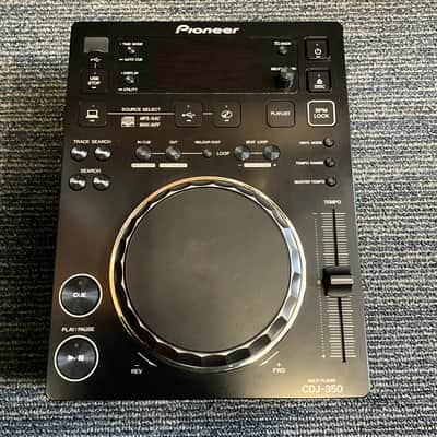 VERY GOOD Pioneer DJ Pro CDJ-350 COMPLETE IN OEM BOX - Late 2000s - Black image 6