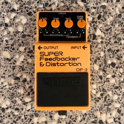 Boss DF-2 Super Feedbacker and Distortion 1985 - 1989 Made In