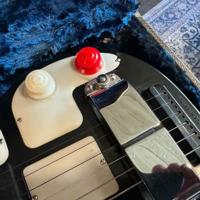 Rickenbacker Electro Model B Lap Steel 1940s Black Bakelite with White Plates with 1930s Matching Amp image 9