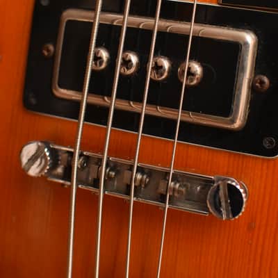 Framus BL-16 – 1969 German Vintage Semi Acoustic Thinline Archtop Bass Guitar Gitarre image 7