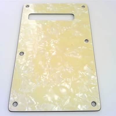 True Custom Shop® Aged Pearl Cream Modern Tremolo Spring Cover for Fender Standard Stratocaster image 3