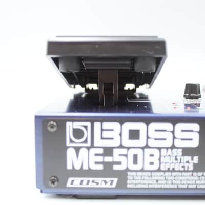 Boss ME-50B Bass Multiple Effects Guitar Effect Pedal D7E1958 image 10