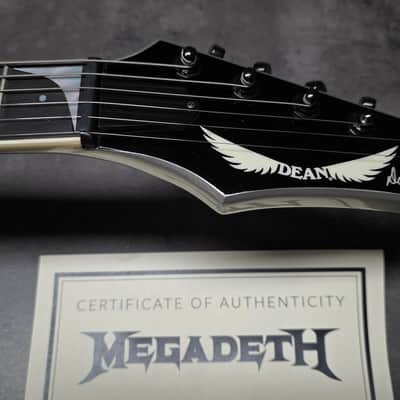 Dean Dave Mustaine King V VMNT Signature USA Custom Shop Flying V NAMM American Pre-Production Prototype 2006 PRE-GIBSON Megadeth Korina Signature Guitar Artist Owned by DAVE MUSTAINE Master Built Masterbuilt by Dean Zelinsky ESP DV8 Lawsuit image 18